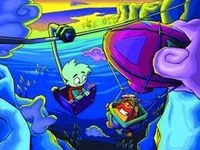 Pyjama Sam - Le Heros du Gouter sur Sony Playstation